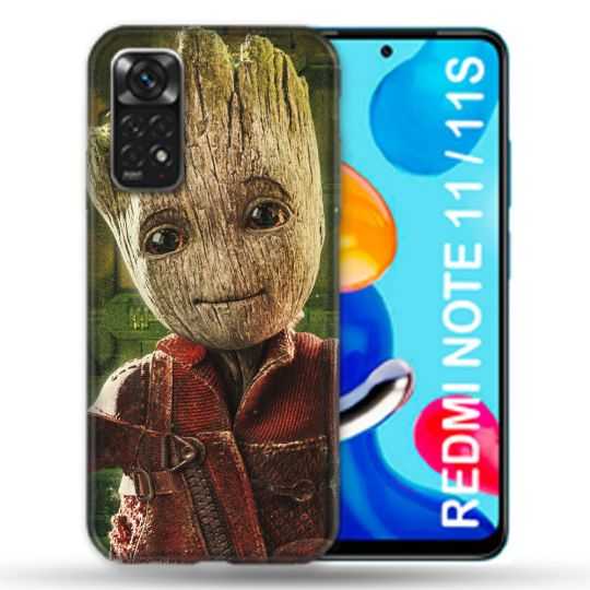 Coque Pour Xiaomi Redmi Note 11 / 11S Groot Vert