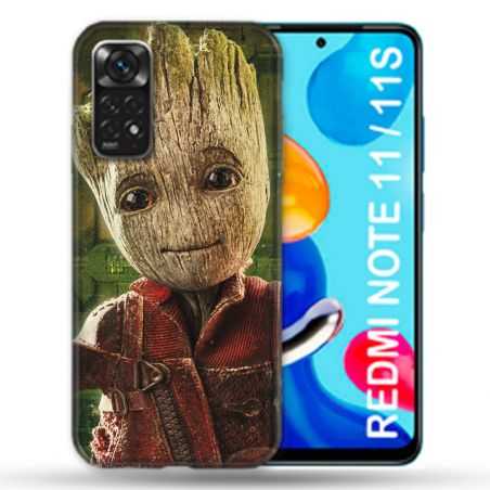 Coque Pour Xiaomi Redmi Note 11 / 11S Groot Vert