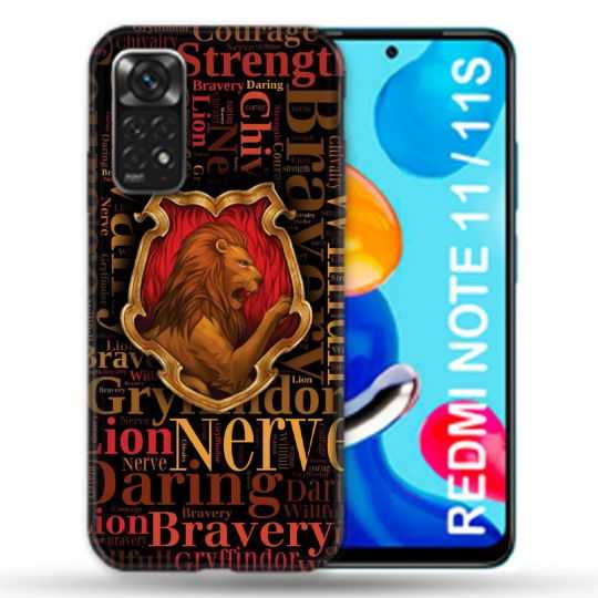 Coque Pour Xiaomi Redmi Note 11 / 11S Harry Potter Griffondor