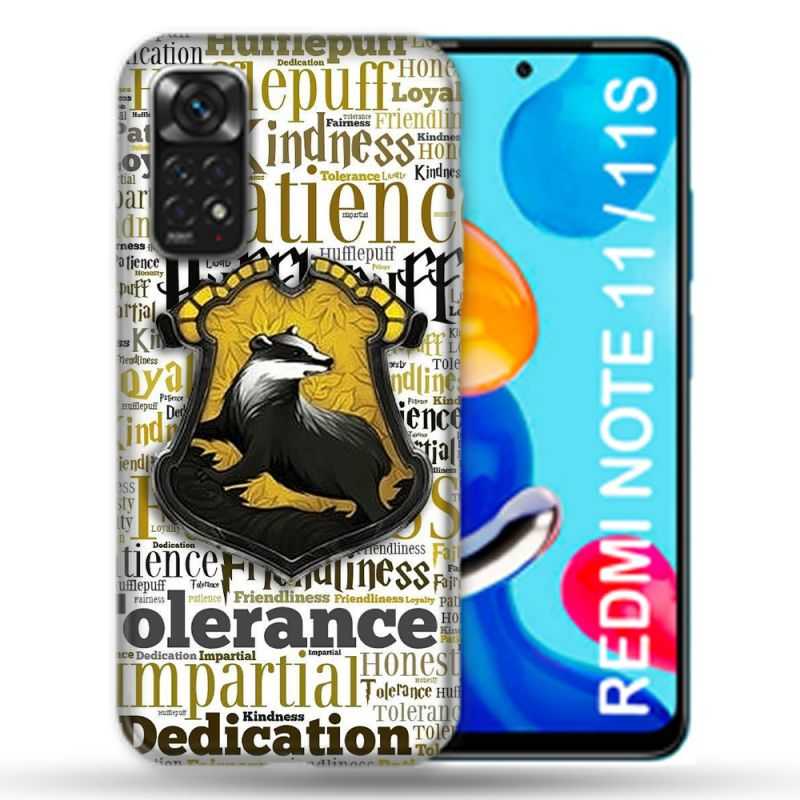 Coque Xiaomi Redmi Note 11 / 11S Harry Potter Poursouffle coque xiaomi redmi note 9 harry potter