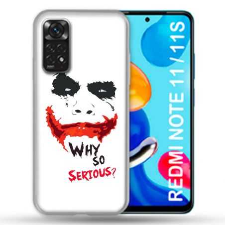 Coque Pour Xiaomi Redmi Note 11 / 11S Joker Blanc