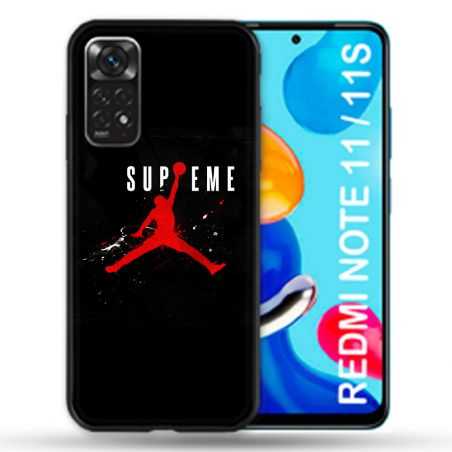 Coque Pour Xiaomi Redmi Note 11 / 11S Jordan Supreme Noir