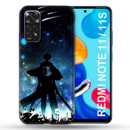 Coque Pour Xiaomi Redmi Note 11 / 11S Manga Attaque Titans Levi