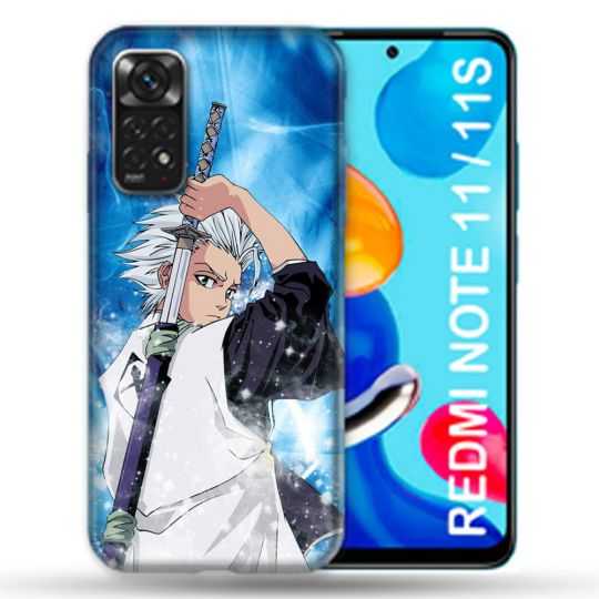 Coque Pour Xiaomi Redmi Note 11 / 11S Manga Bleach Hitsugaya