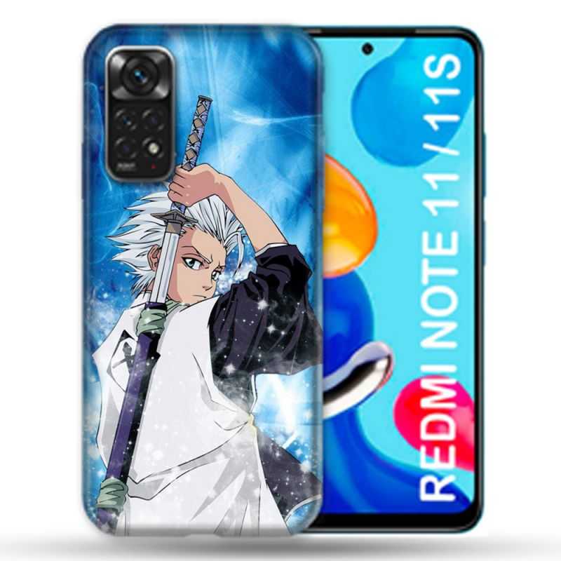 Coque Pour Xiaomi Redmi Note 11 / 11S Manga Bleach Hitsugaya