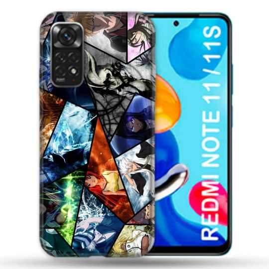 Coque Pour Xiaomi Redmi Note 11 / 11S Manga Bleach Pele Mele