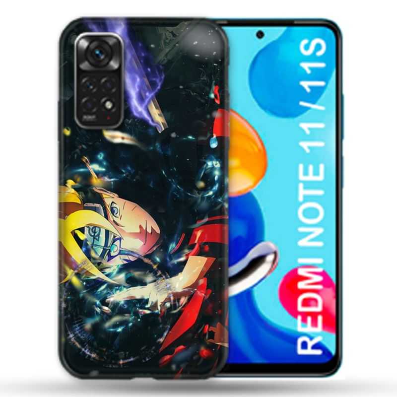 Coque Pour Xiaomi Redmi Note 11 / 11S Manga Boruto Eclair