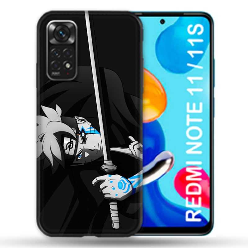 Coque Pour Xiaomi Redmi Note 11 / 11S Manga Boruto Epée