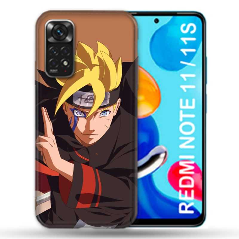 Coque Pour Xiaomi Redmi Note 11 / 11S Manga Boruto Signe