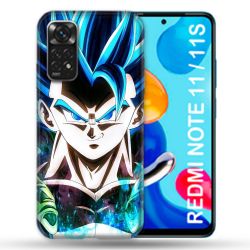 Coque Pour Xiaomi Redmi Note 11 / 11S Manga Dragon Ball Gogeta Visage