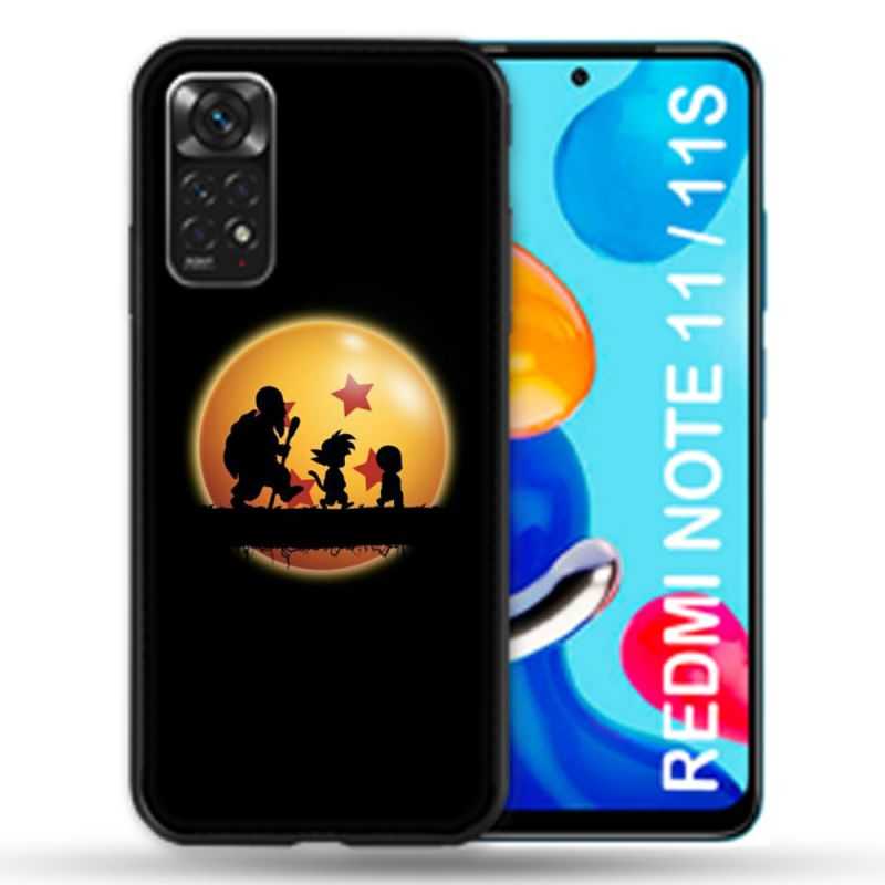 Coque Pour Xiaomi Redmi Note 11 / 11S Manga Dragon Ball Vintage