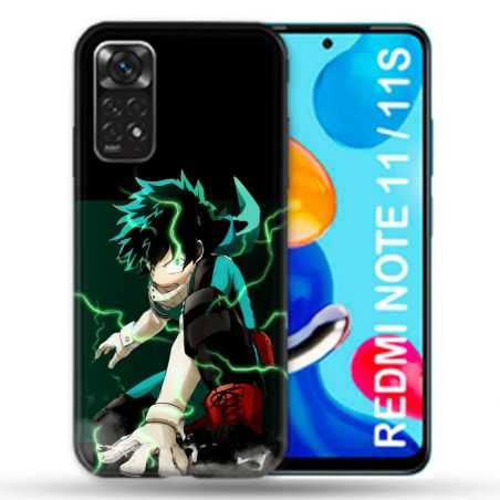 Coque Pour Xiaomi Redmi Note 11 / 11S Manga My Hero Academia Deku