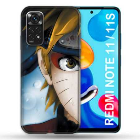 Coque Pour Xiaomi Redmi Note 11 / 11S Manga Naruto Blanc