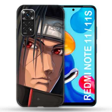 Coque Pour Xiaomi Redmi Note 11 / 11S Manga Naruto Itachi Visage