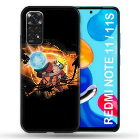 Coque Pour Xiaomi Redmi Note 11 / 11S Manga Naruto Noir