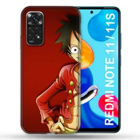 Coque Pour Xiaomi Redmi Note 11 / 11S Manga One Piece Luffy
