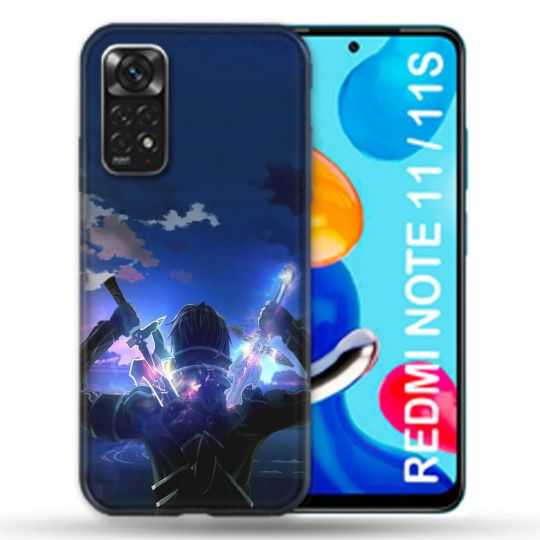 Coque Pour Xiaomi Redmi Note 11 / 11S Manga SAO sword Art Online Epee