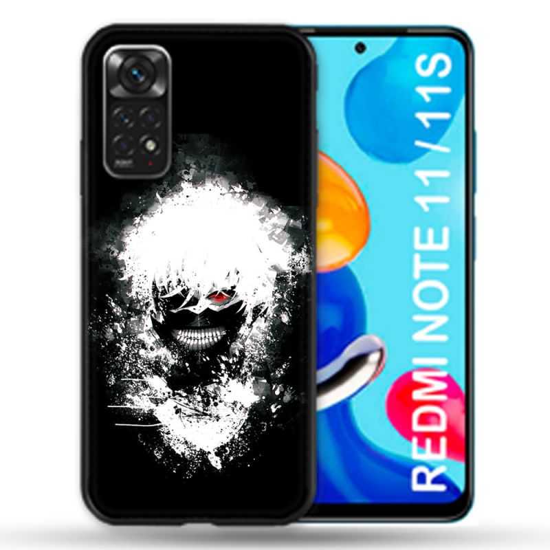 Coque Pour Xiaomi Redmi Note 11 / 11S Manga Tokyo Ghoul Kaneki Tag