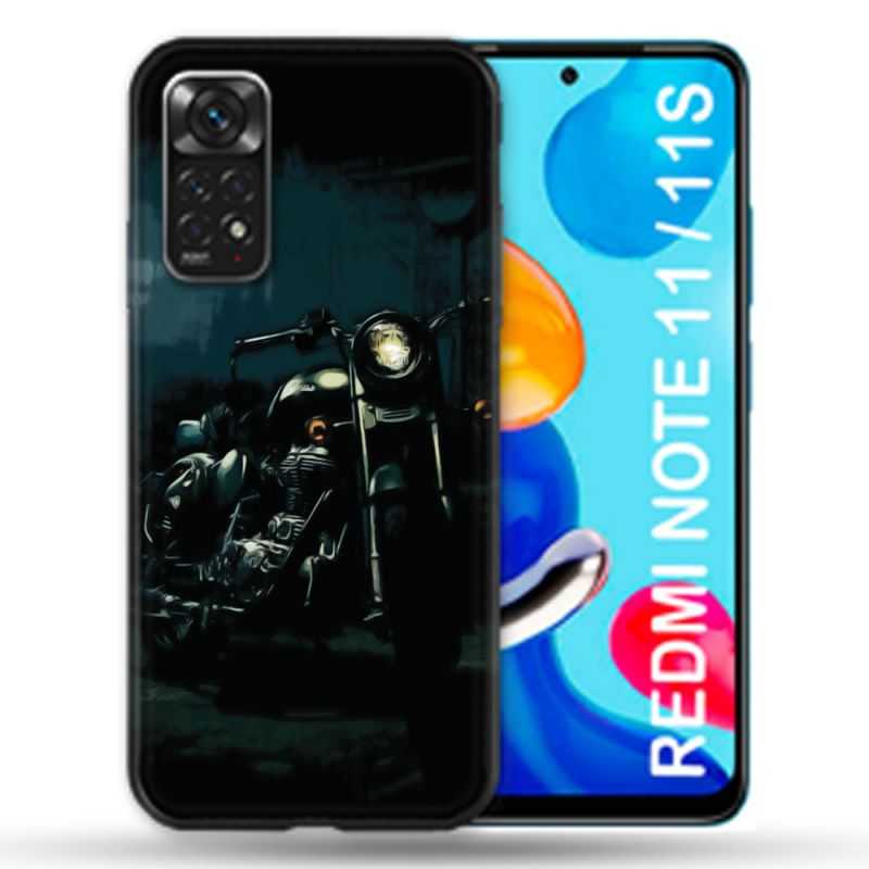 Coque Pour Xiaomi Redmi Note 11 / 11S Moto Harley Vintage
