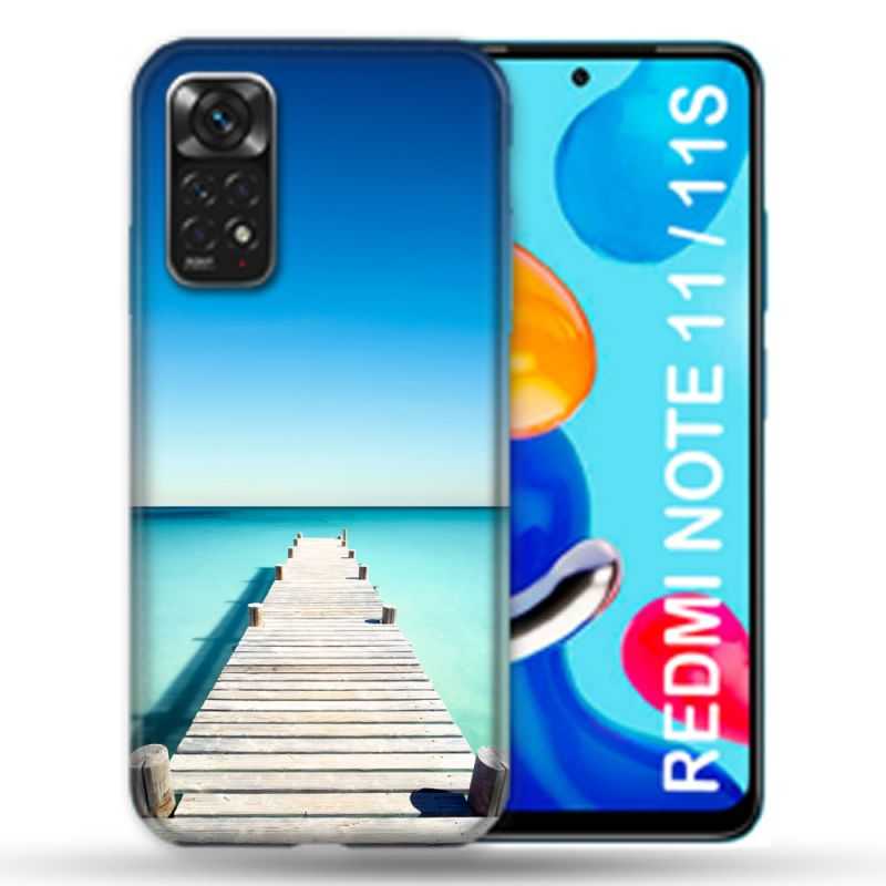 Coque Pour Xiaomi Redmi Note 11 / 11S Nature Pont Mer