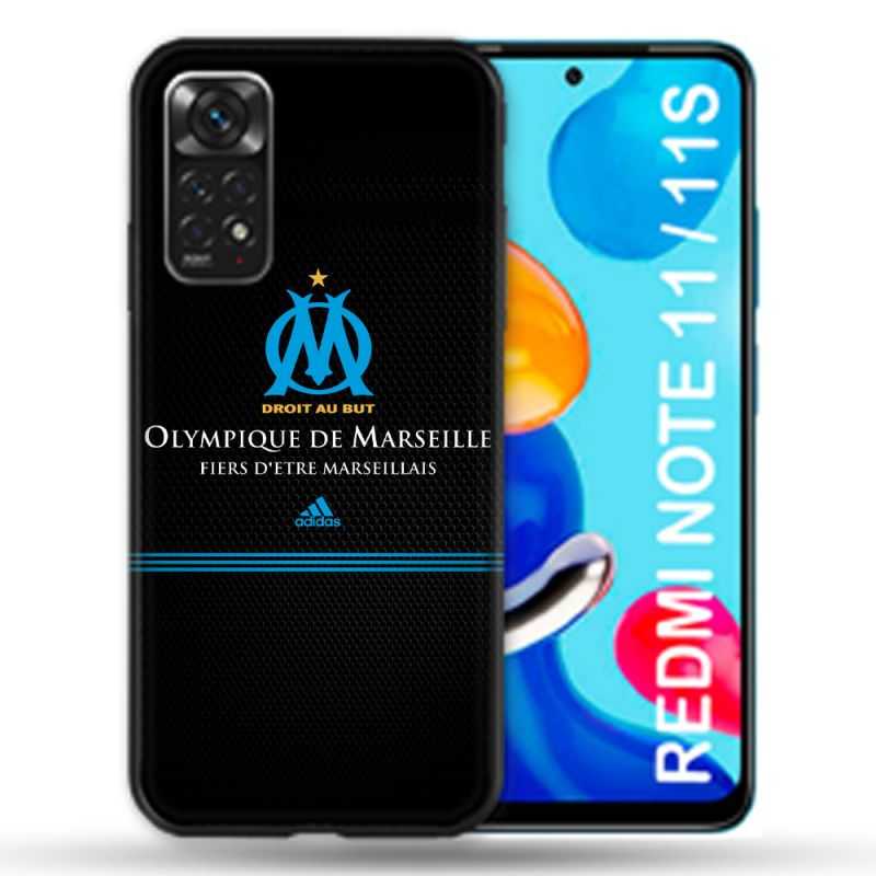 Coque Pour Xiaomi Redmi Note 11 / 11S Olympique Marseille OM Fier etre Marseillais