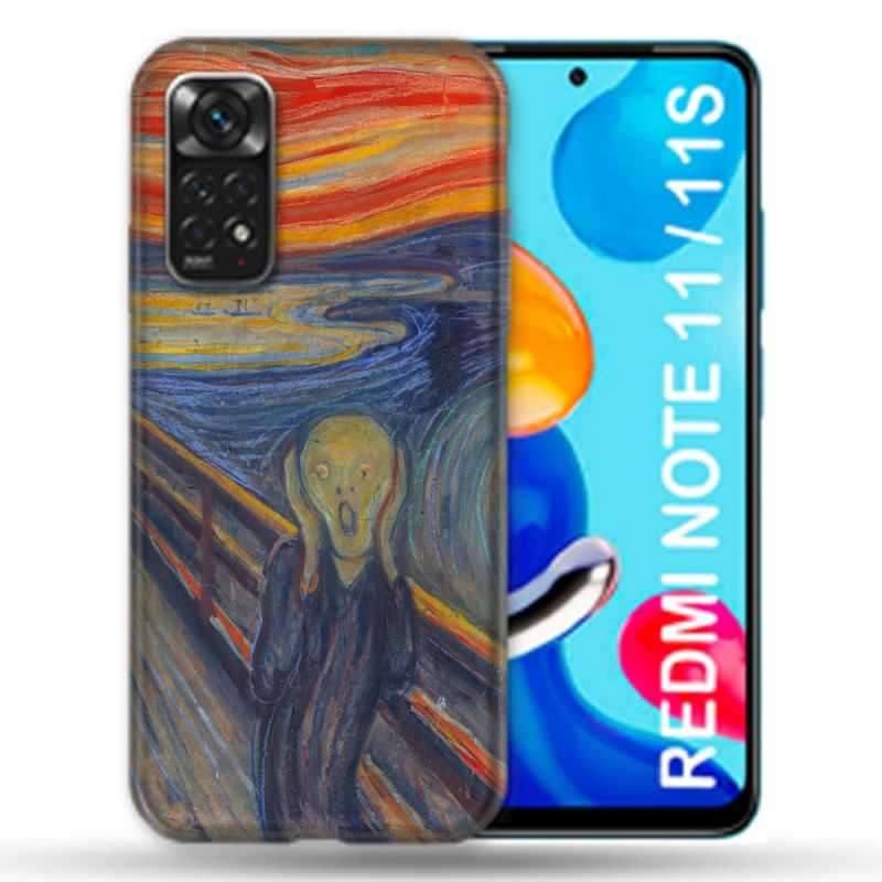 Coque Pour Xiaomi Redmi Note 11 / 11S Peinture Le Cri