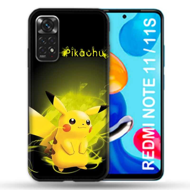 Coque Pour Xiaomi Redmi Note 11 / 11S Pokemon Pikachu Eclair