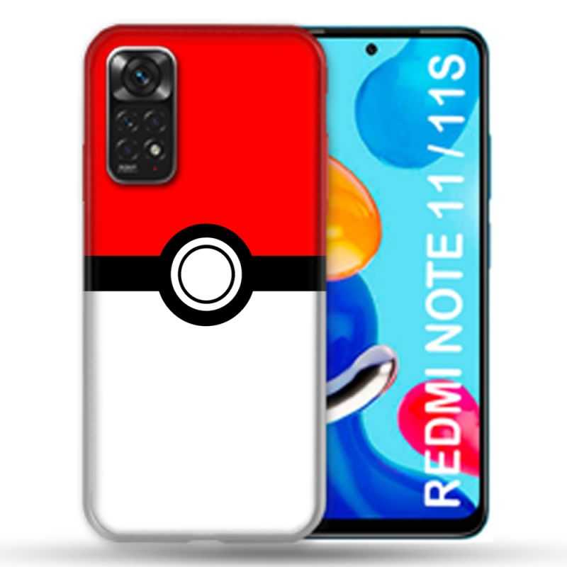 Coque Pour Xiaomi Redmi Note 11 / 11S Pokemon Pokeball