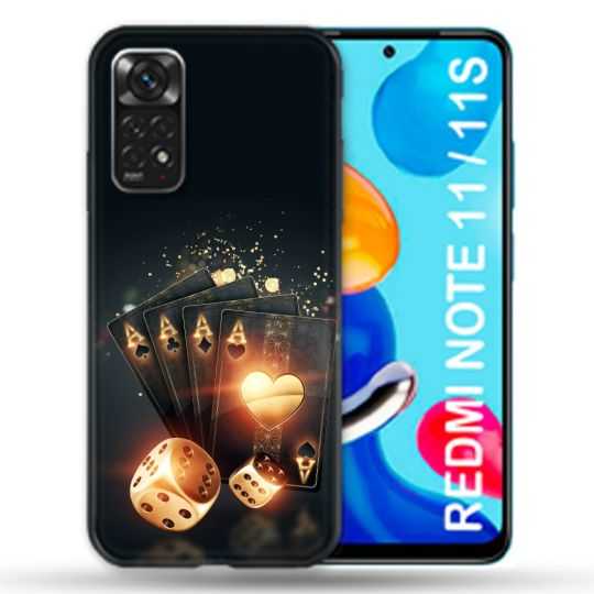 Coque Pour Xiaomi Redmi Note 11 / 11S Poker Des