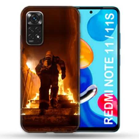 Coque Pour Xiaomi Redmi Note 11 / 11S Pompier Escalier