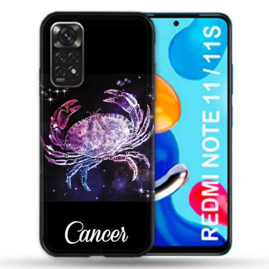 Coque Pour Xiaomi Redmi Note 11 / 11S Signe Zodiaque 2 Cancer