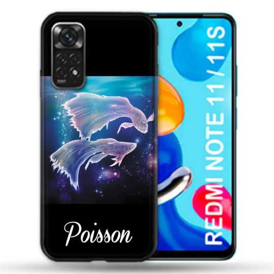 Coque Pour Xiaomi Redmi Note 11 / 11S Signe Zodiaque 2 Poisson