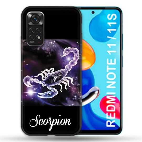 Coque Pour Xiaomi Redmi Note 11 / 11S Signe Zodiaque 2 Scorpion