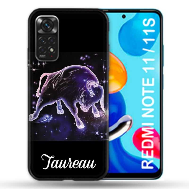 Coque Pour Xiaomi Redmi Note 11 / 11S Signe Zodiaque 2 Taureau