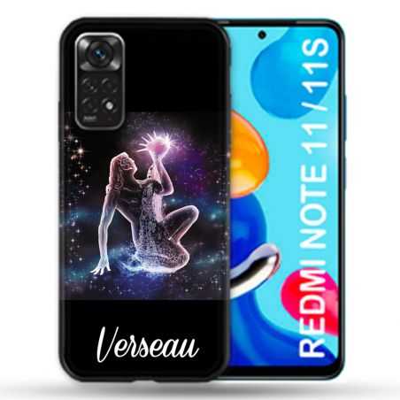 Coque Pour Xiaomi Redmi Note 11 / 11S Signe Zodiaque 2 Verseau