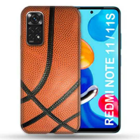 Coque Pour Xiaomi Redmi Note 11 / 11S Sport Ballon Basket