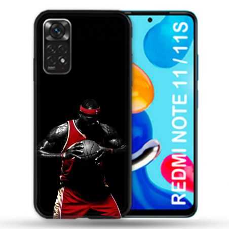 Coque Pour Xiaomi Redmi Note 11 / 11S Sport Basketeur
