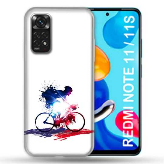 Coque Pour Xiaomi Redmi Note 11 / 11S Sport Cyclisme France