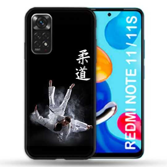 Coque Pour Xiaomi Redmi Note 11 / 11S Sport Judo Noir