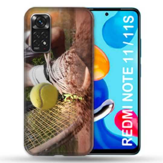 Coque Pour Xiaomi Redmi Note 11 / 11S Sport Tennis Glissade