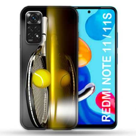Coque Pour Xiaomi Redmi Note 11 / 11S Sport Tennis Reflet