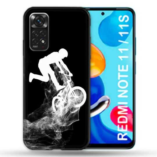 Coque Pour Xiaomi Redmi Note 11 / 11S Sport VTT Noir