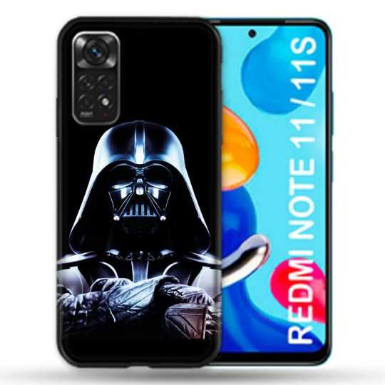 Coque Pour Xiaomi Redmi Note 11 / 11S Star Wars - Dark Vador Noir