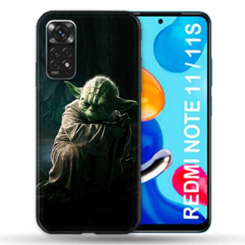 Coque Pour Xiaomi Redmi Note 11 / 11S Star Wars - Yoda sombre