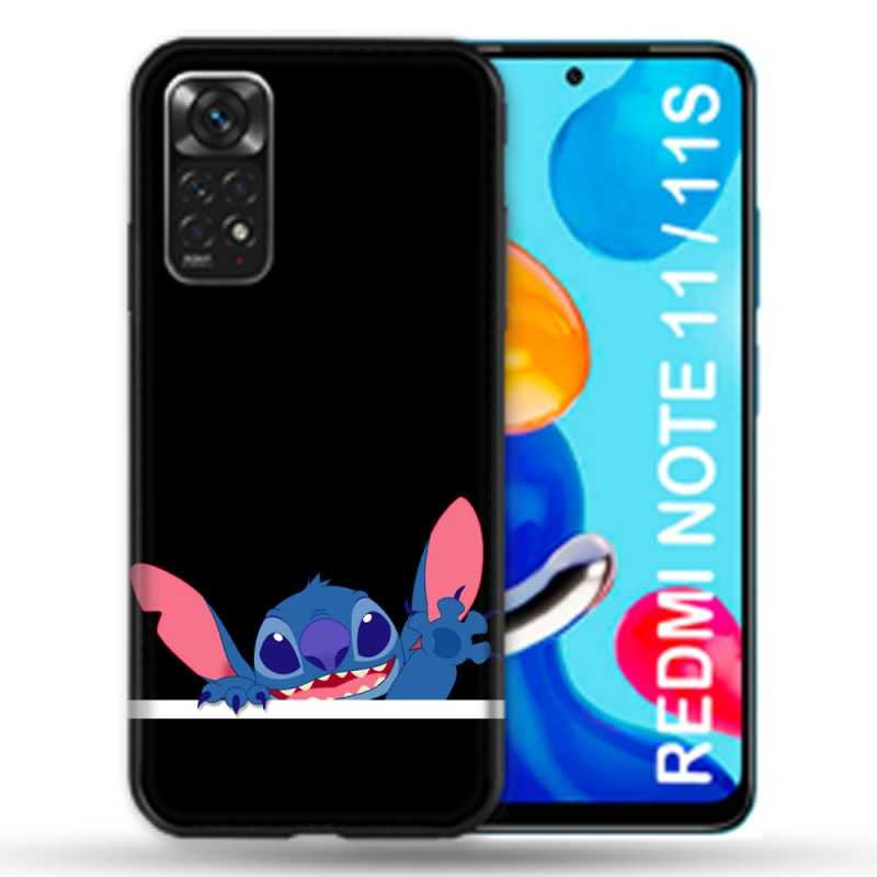 Coque Pour Xiaomi Redmi Note 11 / 11S Stitch Noir