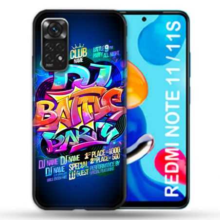 Coque Pour Xiaomi Redmi Note 11 / 11S Street Art Rap