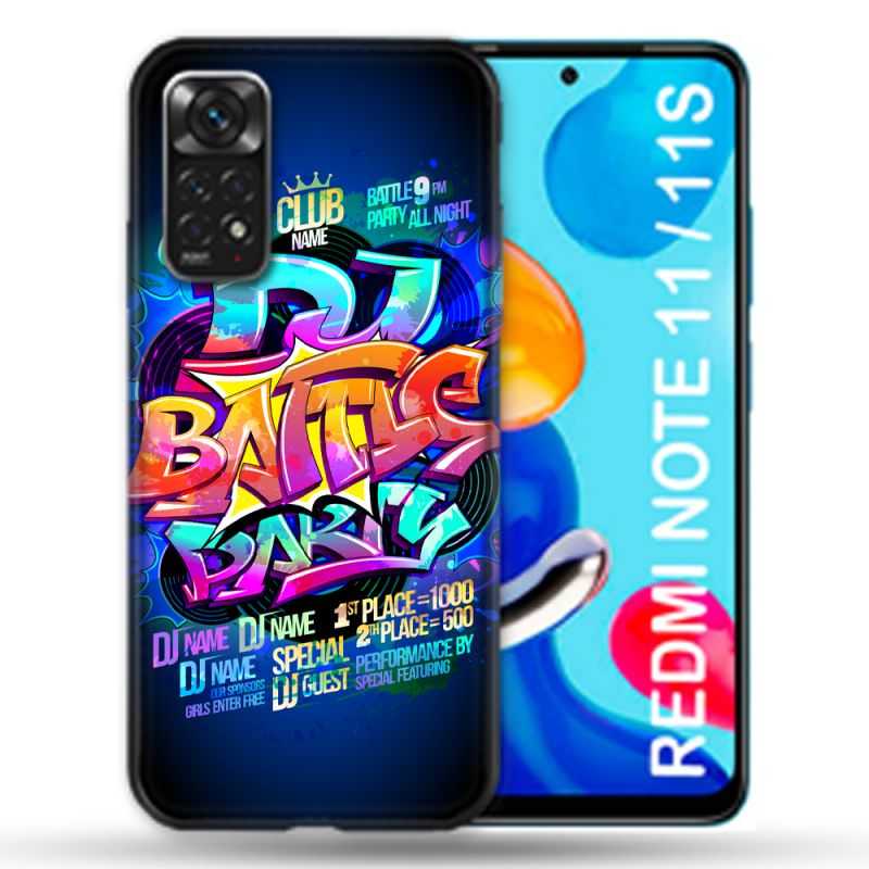 Coque Pour Xiaomi Redmi Note 11 / 11S Street Art Rap