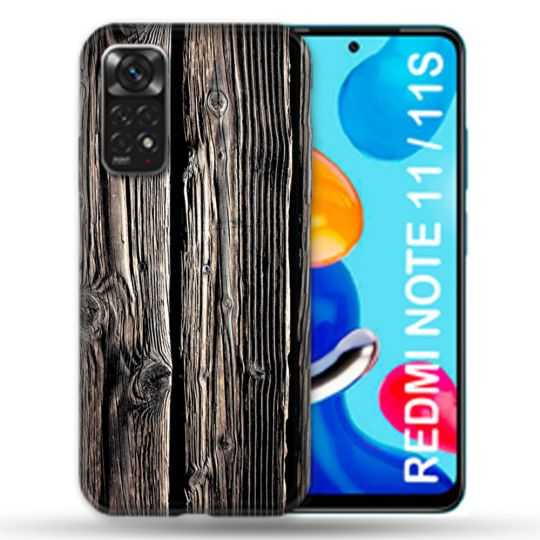 Coque Pour Xiaomi Redmi Note 11 / 11S Texture Bois
