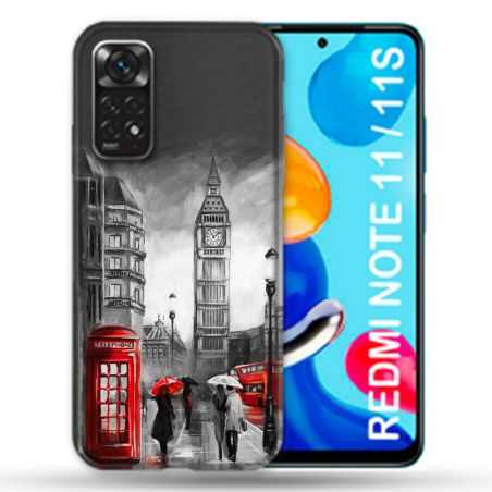 Coque Pour Xiaomi Redmi Note 11 / 11S Voyage Angleterre Londres Vintage