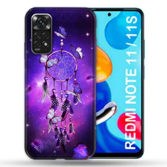 Coque Pour Xiaomi Redmi Note 11 / 11S Zen Attrape Reve Papillon